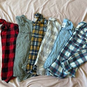 Bundle of button up shirts